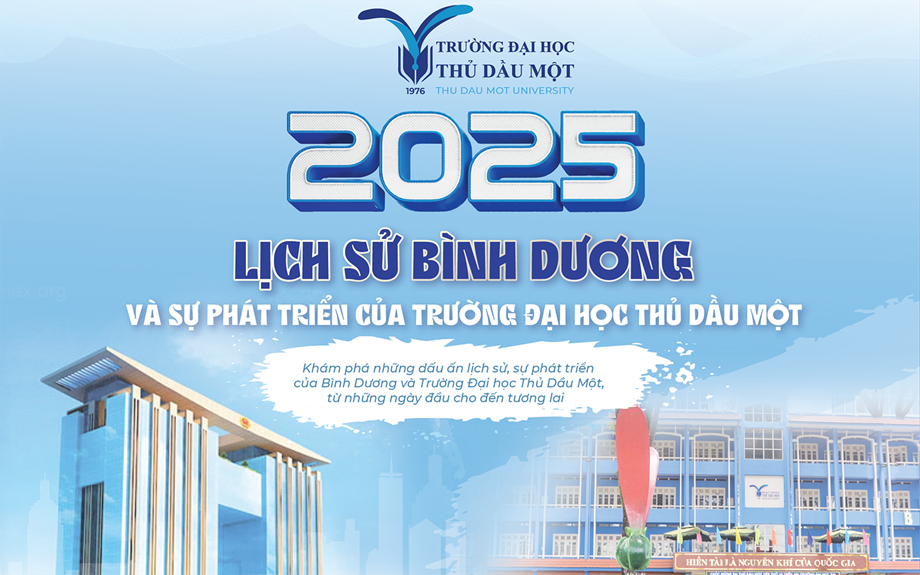 Trường Đại học Thủ Dầu Một phát hành Bộ lịch năm 2025